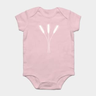 Wheat Field (Graze Pink) Baby Bodysuit